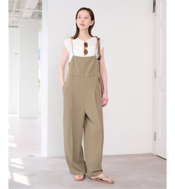 U by SPICK&SPAN「《予約/2枚セット》WPL トラウザーサロペット」|オールインワン|