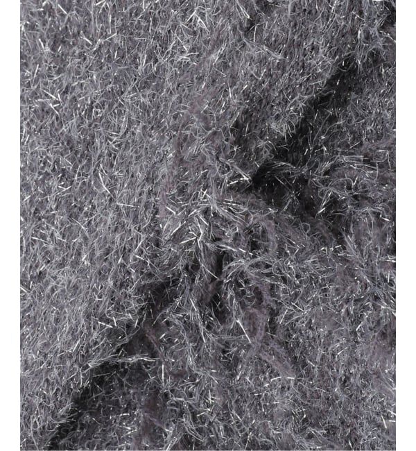  「【洗える】ラメジャガードフリンジプルオーバー」|ニット・セーター|