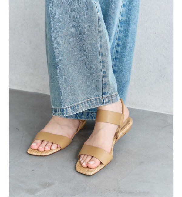  「《追加》2cmゴムストラップサンダル」|サンダル|