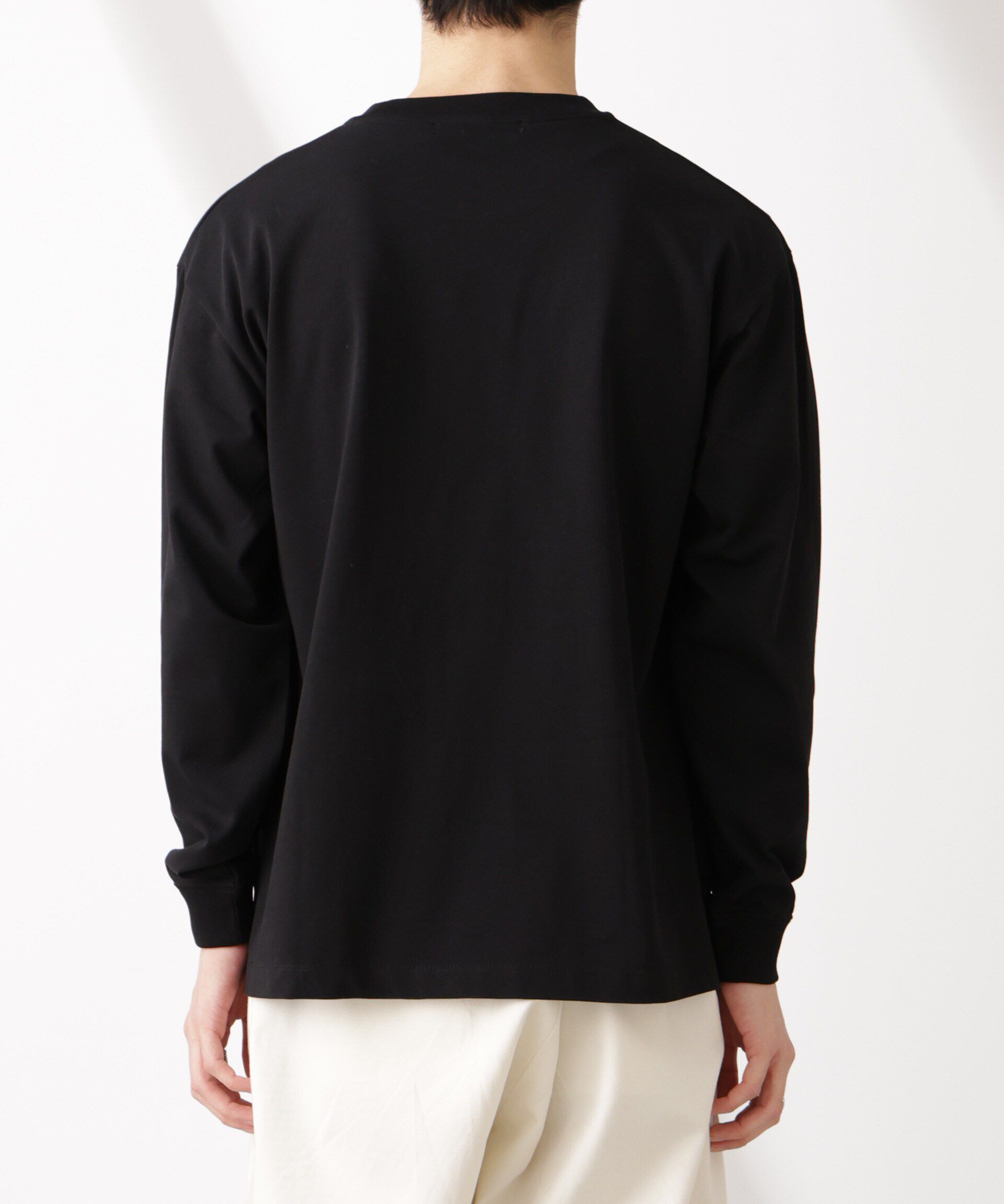 nano･universe「ナノベアTシャツ 長袖」|Tシャツ・カットソー|