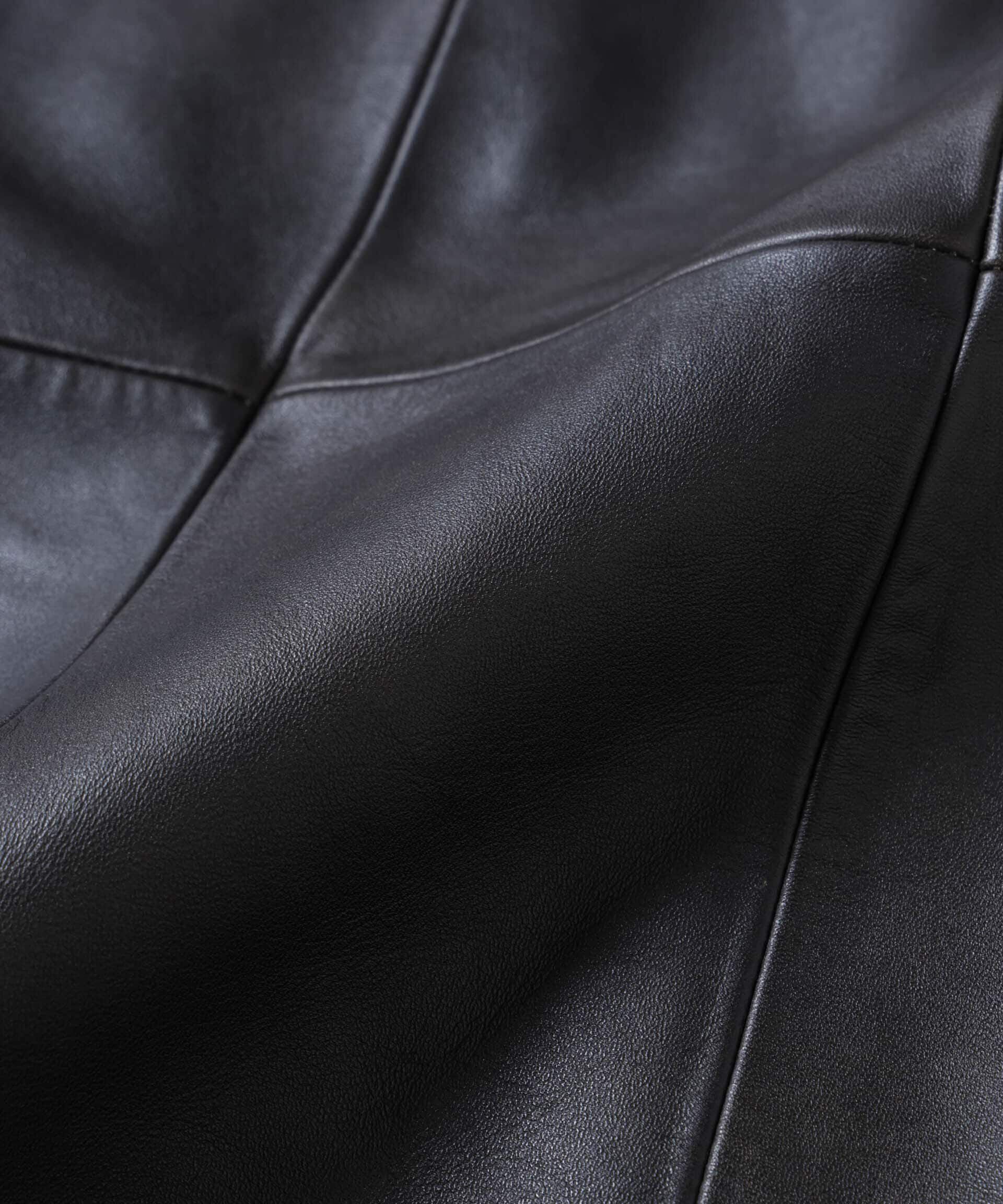 nano･universe「｢ASSEMBLANC｣ラムナッパレザージレ」|テーラードジャケット|