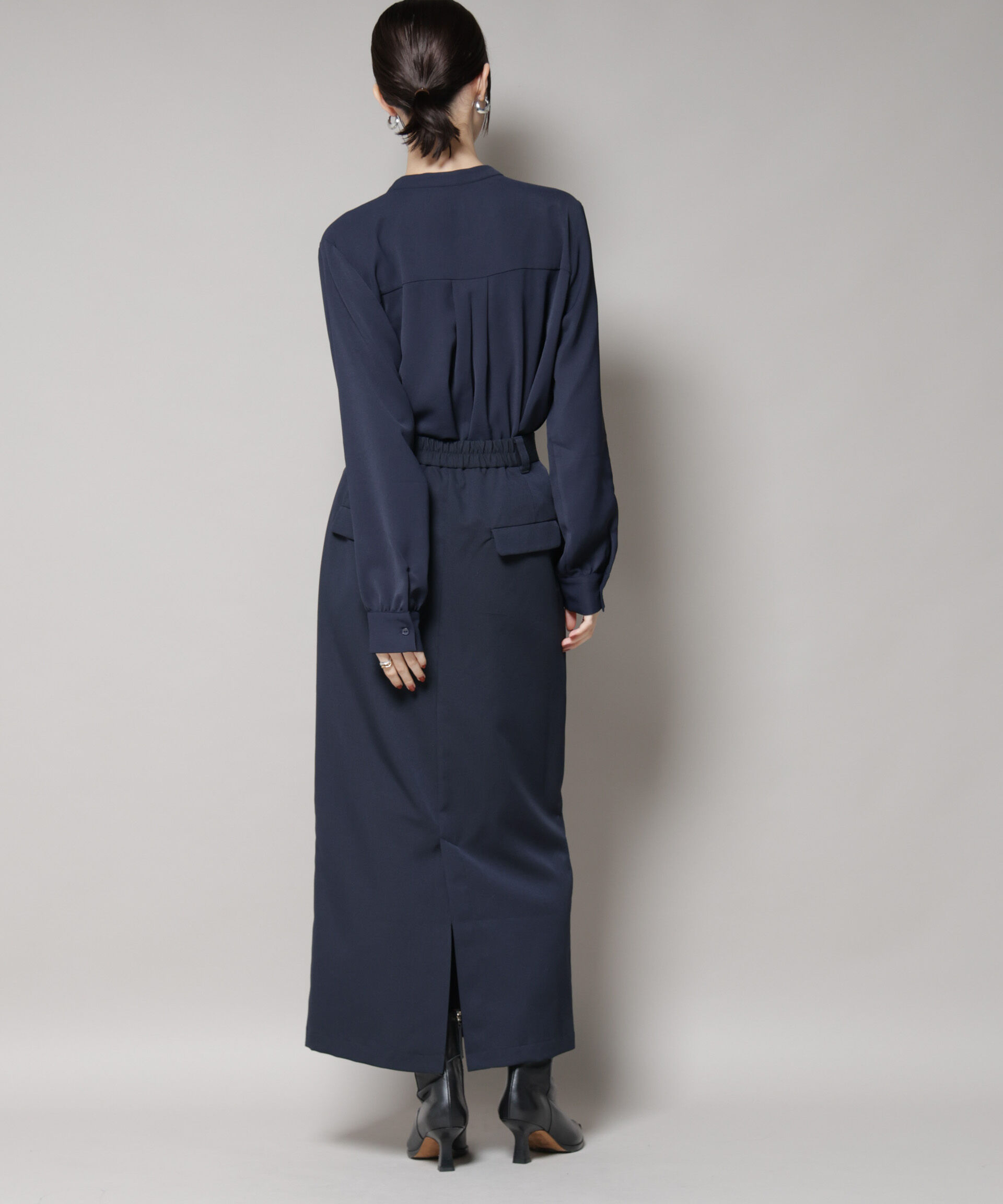 nano･universe「フロントフリルブラウス」|シャツ・ブラウス|