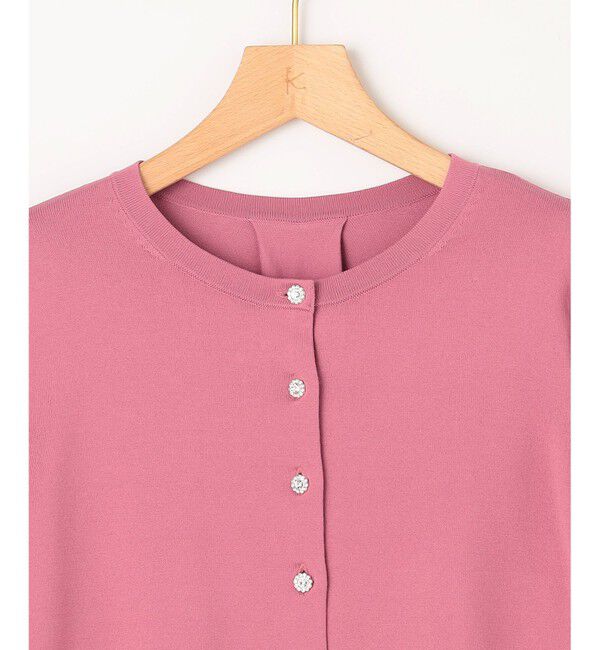 組曲「【UVケア・接触冷感】MINA ニットカーディガン」|カーディガン|