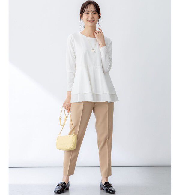 組曲「【ストレッチ・イージーケア】オシャクロス テーパードパンツ」|その他|