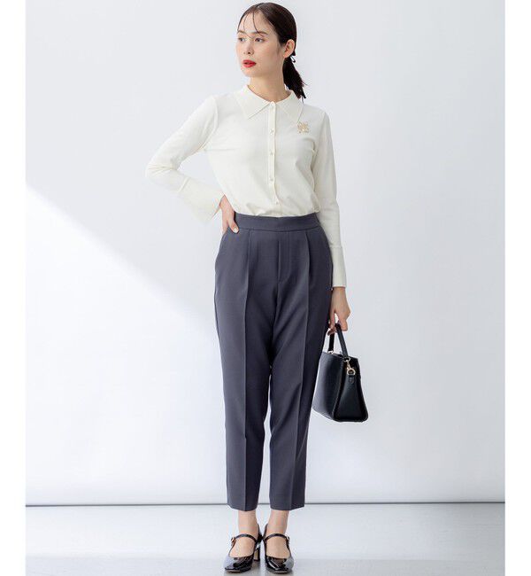 組曲「【ストレッチ・イージーケア】オシャクロス テーパードパンツ」|その他|