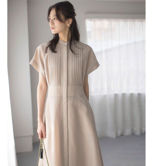 組曲「【洗える・ドライタッチ】シアーボイルフロントタック ワンピース」|ワンピース|