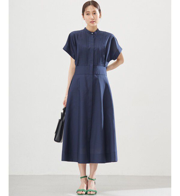 組曲「【洗える・ドライタッチ】シアーボイルフロントタック ワンピース」|ワンピース|