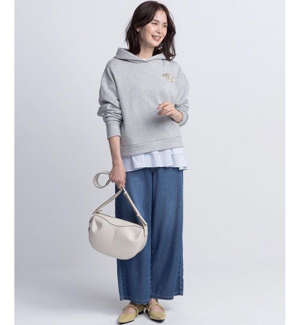 組曲「【WEB限定】シャイニーラメ パーカー」|パーカー|