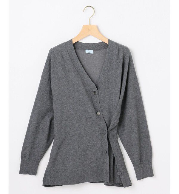 組曲「【加藤ローサさん着用 / 2WAY】スムースストレッチカシュクール カーディガン」|カーディガン|