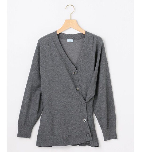 組曲「【加藤ローサさん着用 / 2WAY】スムースストレッチカシュクール カーディガン」|カーディガン|