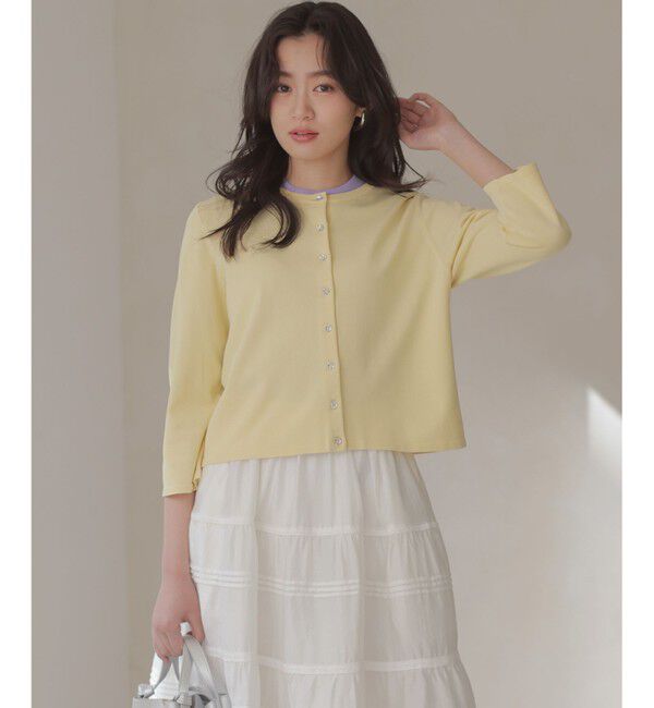 組曲「マイラックカラー カーディガン」|カーディガン|