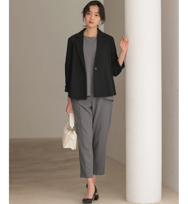 組曲「【WEB限定】ジョーゼットジャージーテーパード パンツ」|その他|