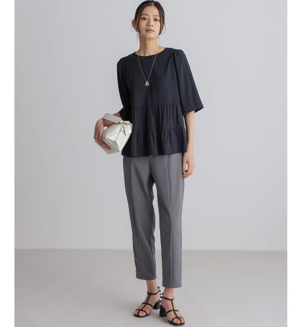 組曲「【WEB限定】ジョーゼットジャージーテーパード パンツ」|その他|