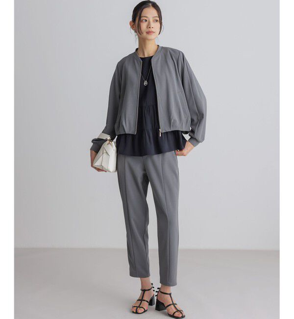 組曲「【WEB限定】ジョーゼットジャージーテーパード パンツ」|その他|