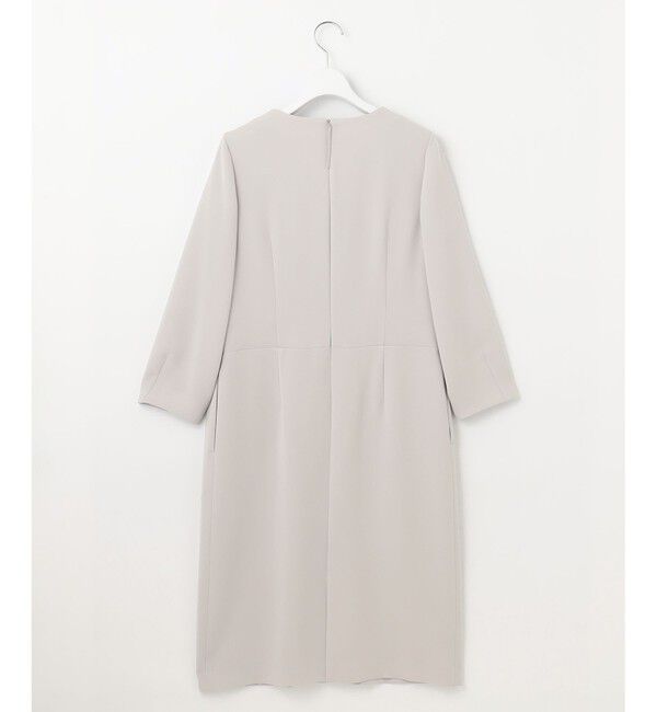 自由区「【セットアップ対応・洗える】トリアセダブルクロス ワンピース」|ワンピース|