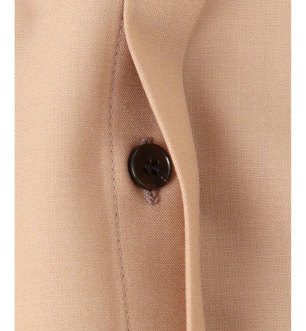 23区「【洗える】TWマットクロス ポンチョシルエット シャツ」|シャツ・ブラウス|