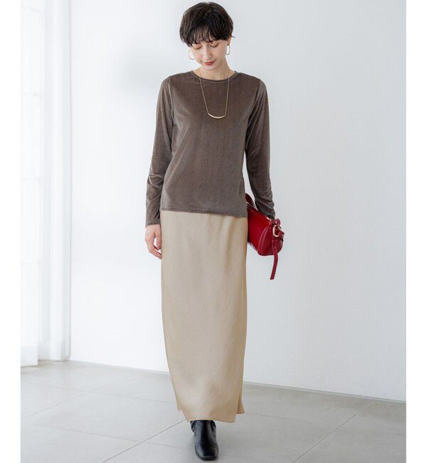 23区「バートップ スネークチェーン ネックレス」|ネックレス|