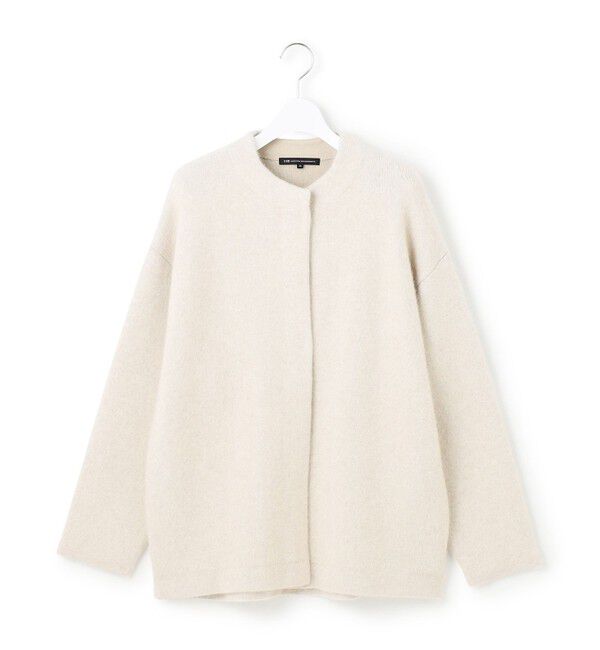 23区「【見上愛さん着用】ラクーンブレンドダブルフェイス ニット アウター」|カーディガン|