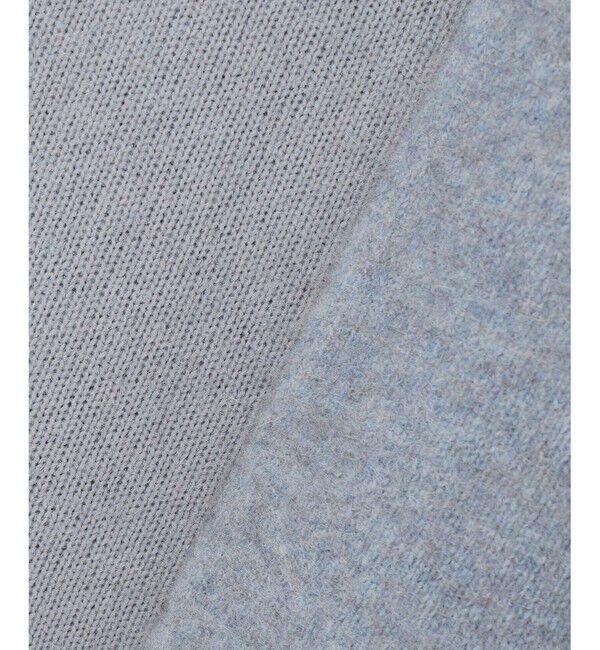 23区「【見上愛さん着用】ラクーンブレンドダブルフェイス ニット アウター」|カーディガン|