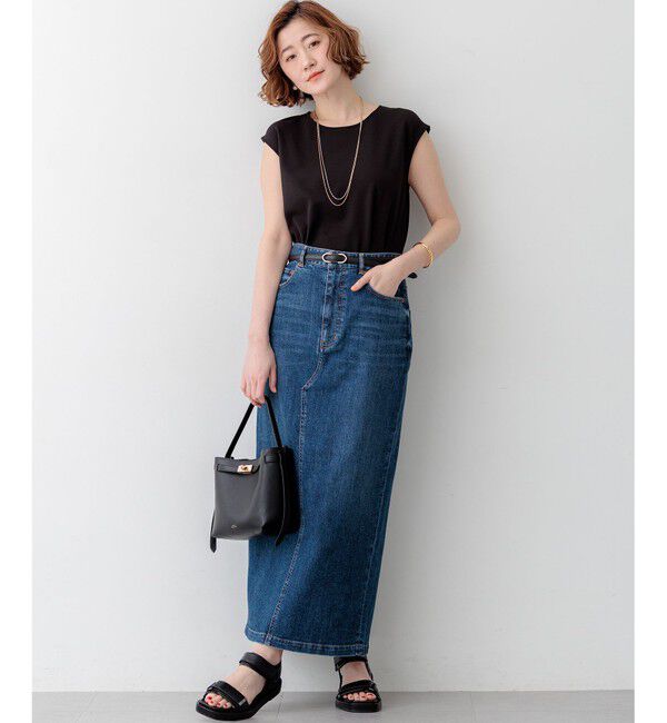 23区「【見上愛さん着用/Oggi掲載】オーバルバックル ベルト」|ベルト|