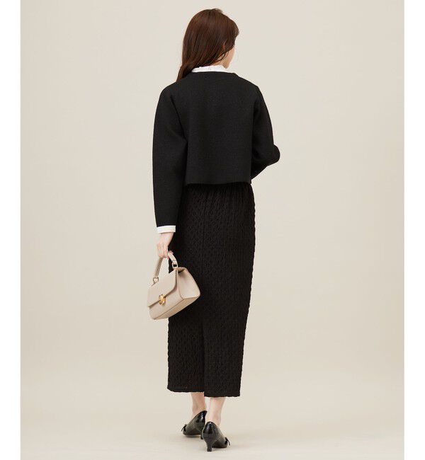 any SiS「【洗える】カットジャカードナロー スカート」|スカート|