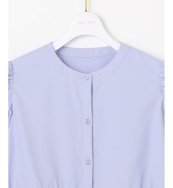 ANY SIS「【洗える】ギャザースリーブ ブラウス」|シャツ・ブラウス|