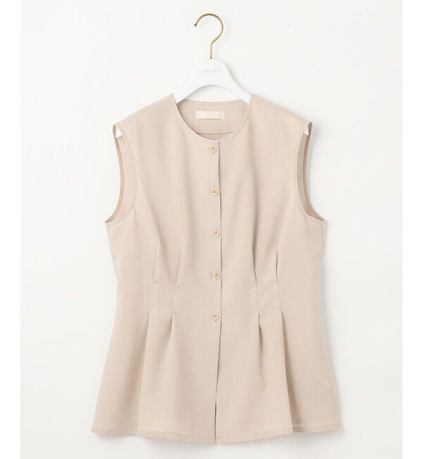 ANY SIS「【WEB・一部店舗限定】スイートクール ジレブラウス」|ベスト・ジレ|