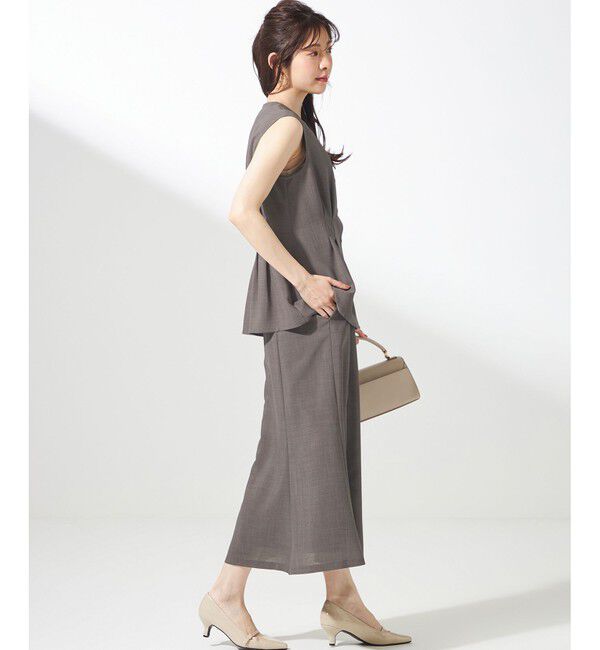 ANY SIS「【WEB・一部店舗限定】スイートクール ジレブラウス」|ベスト・ジレ|