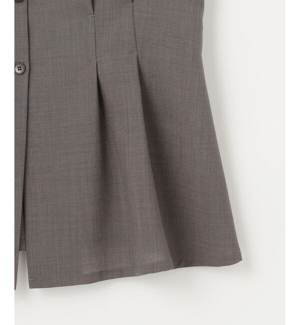 ANY SIS「【WEB・一部店舗限定】スイートクール ジレブラウス」|ベスト・ジレ|