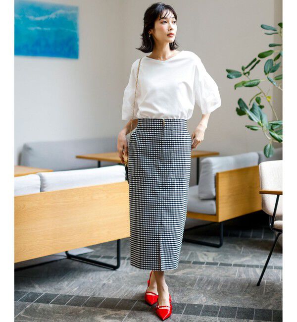 ANY SIS「【2WAY】フロントジップタイト スカート」|スカート|