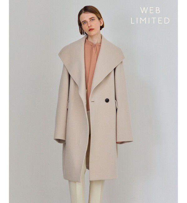 BEIGE,「【WEB限定】BORNIOL / ビックカラーコクーンコート」|その他|Beige