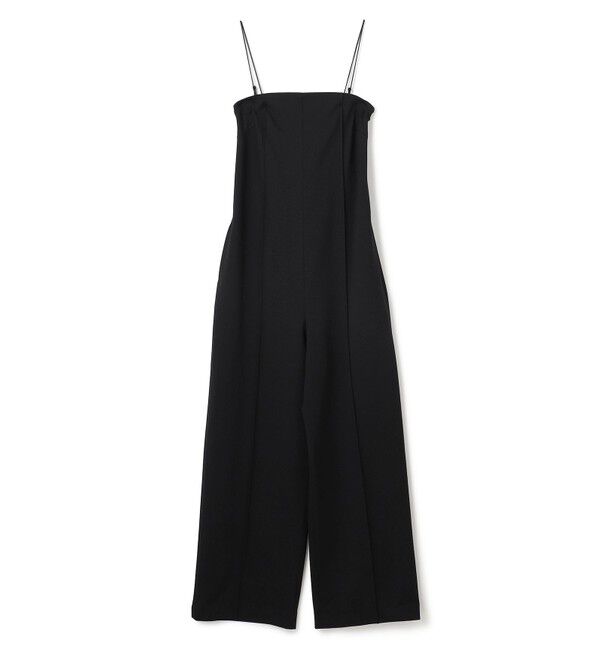 BEIGE,「【洗える】PHILOX / ハイストレッチベアトップオールインワン」|オールインワン|