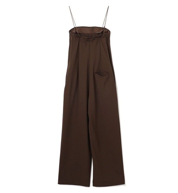 BEIGE,「【洗える】PHILOX / ハイストレッチベアトップオールインワン」|オールインワン|