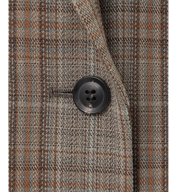 BEIGE,「【Oggi ８月号掲載】SELMA / チェックウールテーラードジャケット」|テーラードジャケット|