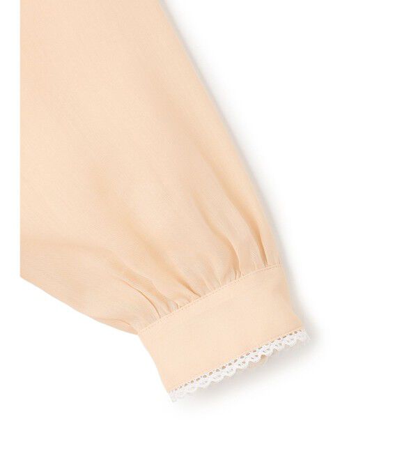 BEIGE,「PAULINE / リネンヴィスコースレースブラウス」|シャツ・ブラウス|