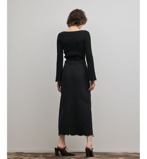 GRACE CONTINENTAL「エンブロイダリータイトスカート」|スカート|