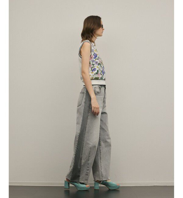 GRACE CONTINENTAL「フラワープリントニットトップ」|その他|