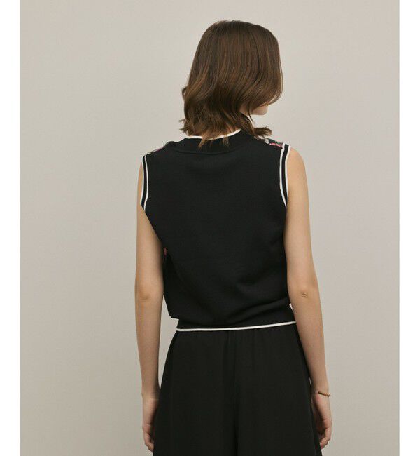 GRACE CONTINENTAL「フラワープリントニットトップ」|その他|