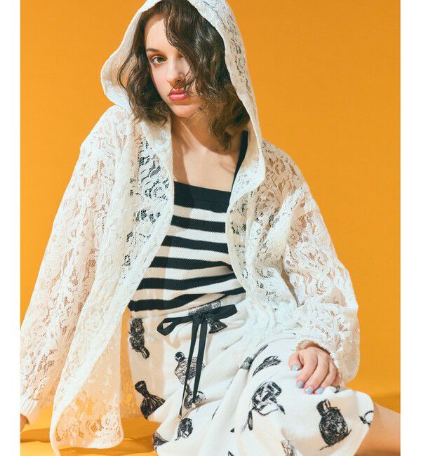 Grace Class「ボーダーニットキャミ」|キャミソール|