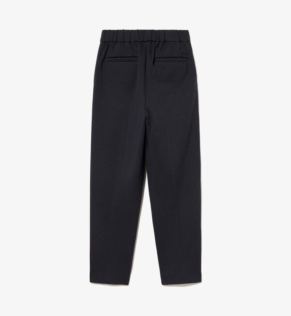 LACOSTE「SOFT THERMOジャージクロップドパンツ」|チノ|