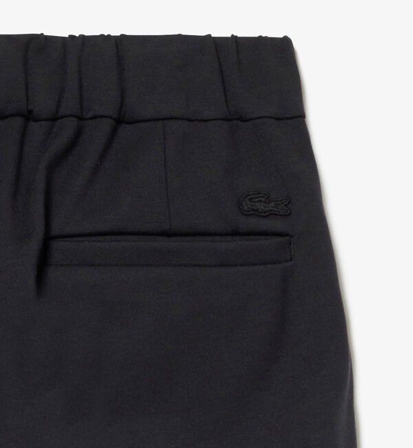 LACOSTE「SOFT THERMOジャージクロップドパンツ」|チノ|