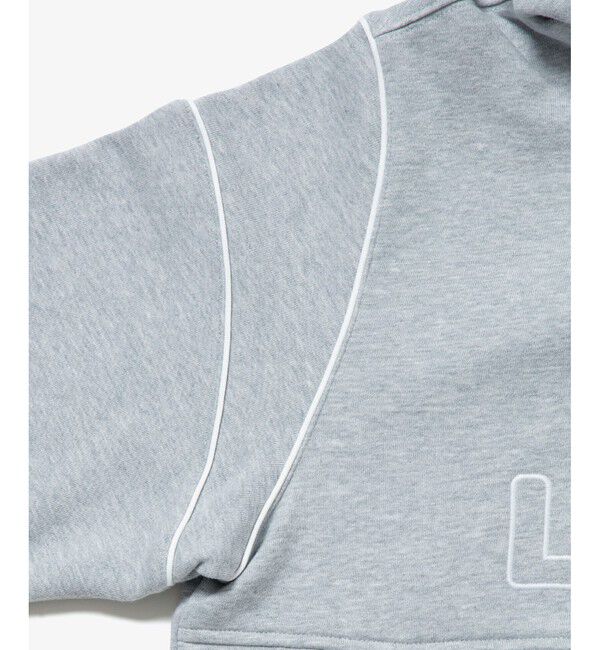 LACOSTE「アウトラインネームステッチスウェットフーディー / 裏パイルスウェットパーカー」|パーカー|