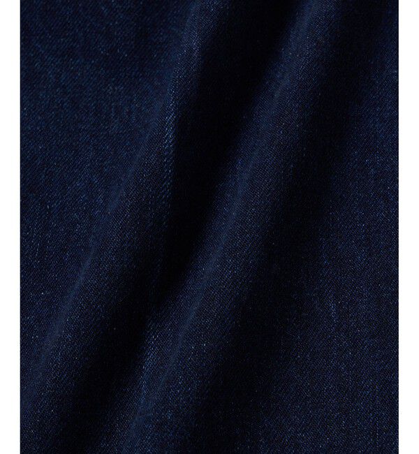 LACOSTE「プリーツエフェクトデニム ワークパンツ」|デニム|
