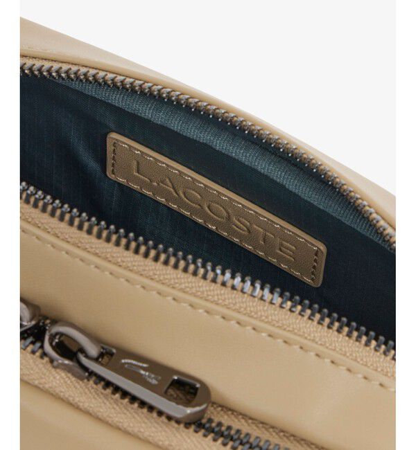 LACOSTE「モノグラム コンビネーションレポーターバッグ」|ショルダー・メッセンジャー|