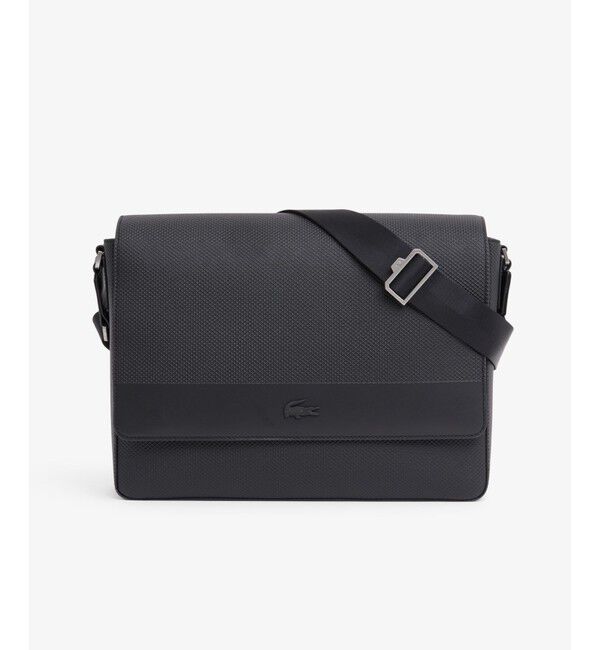 LACOSTE「シャンタコ レザー メッセンジャーバッグ」|ショルダー・メッセンジャー|