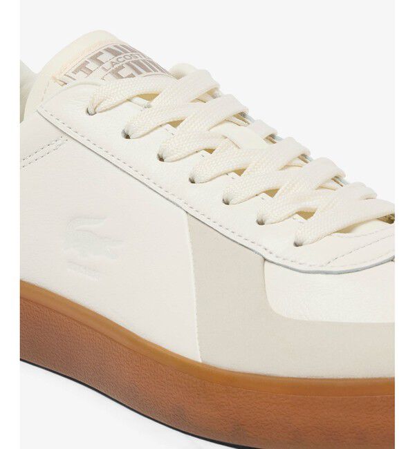 LACOSTE「メンズ BASESHOT PRO 1262APAC SMA スムースレザースニーカー」|スニーカー|