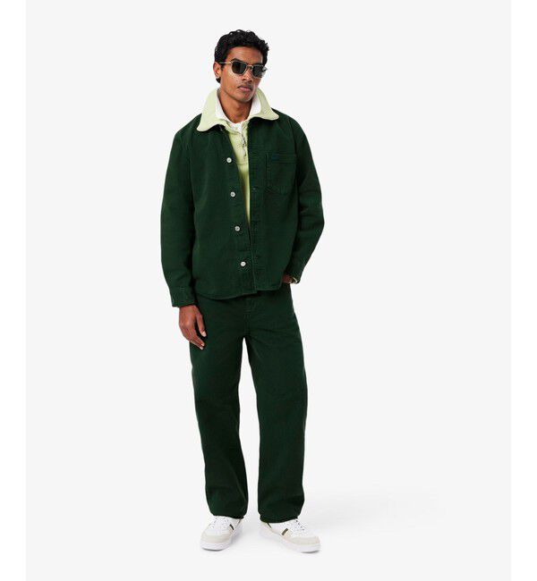 LACOSTE「カラーデニムオーバーシャツ」|シャツ・ブラウス|