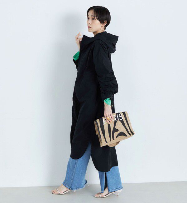 Rie Miller「フード付きシャツコート」|その他|