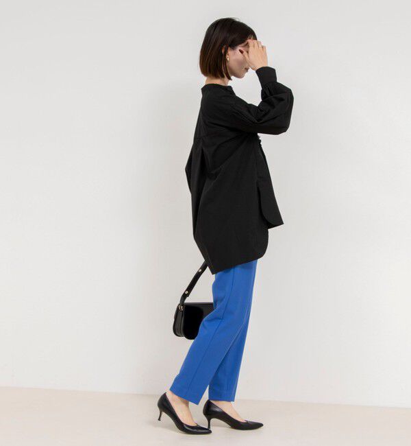 NOLLEY'S「ウォッシャブル裏起毛タックスリムパンツ」|その他|