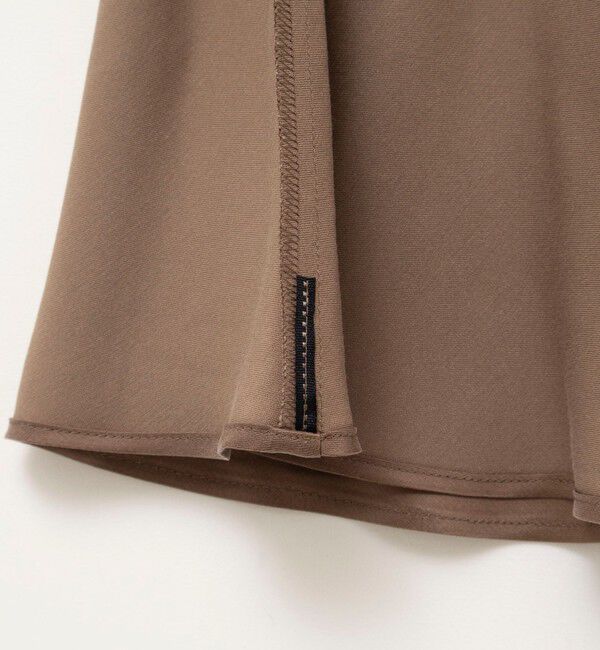 NOLLEY'S「ウォッシャブルフィブリルサテンバイヤススカート」|フレア|